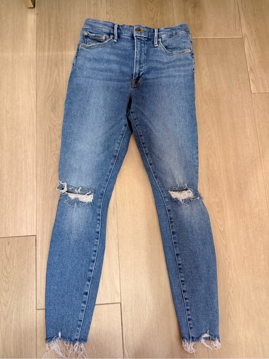 Zara Denim - Good American skinny jeans Zara collection, Medium Blue, size 6